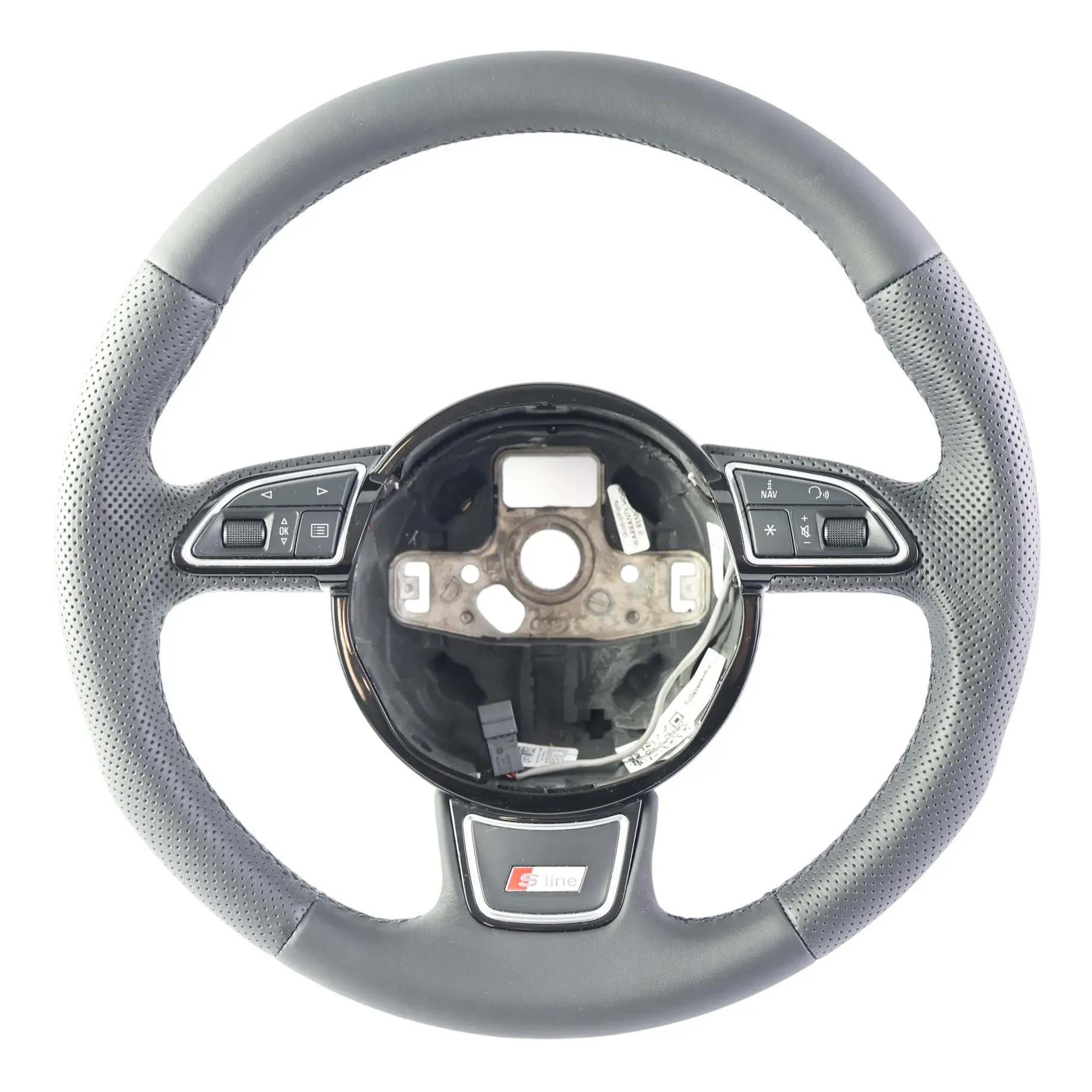 Audi Q3 8U Steering Wheel S Line NEW Black Leather Multifunction 8U0419091R