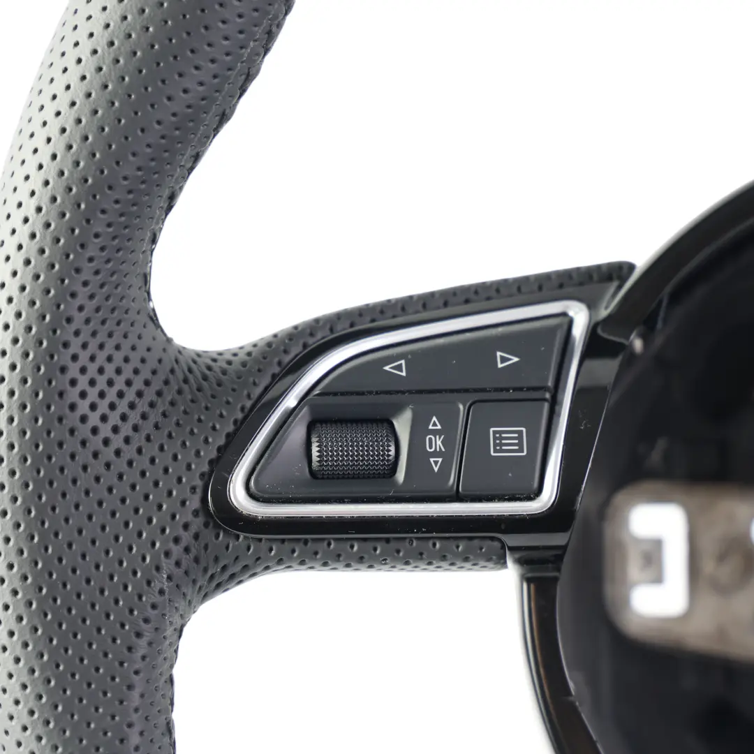 Audi Q3 8U Lenkrad S Line NEU Schwarz Leder Multifunktion - SKU 8U0419091R-2 - Teilenummer 8U0419091R