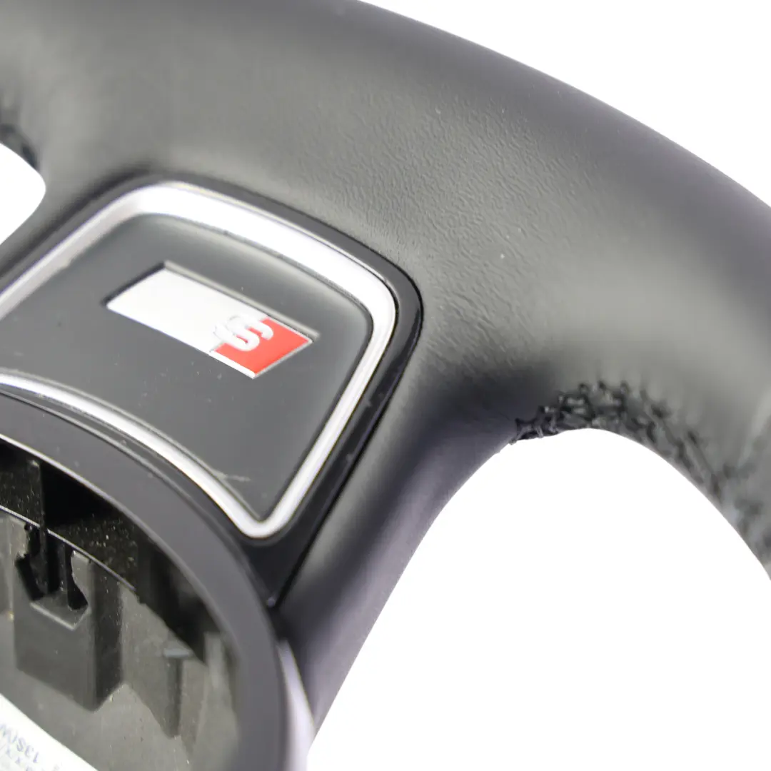 Volant S Line NEUF Cuir Noir Multifonction pour Audi Q3 8U à propos du numéro de pièce 8U0419091R Audi Q3 8U Volant S Line NEUF Cuir Noir Multifonction - SKU 8U0419091R-2 - Numéro de pièce 8U0419091R