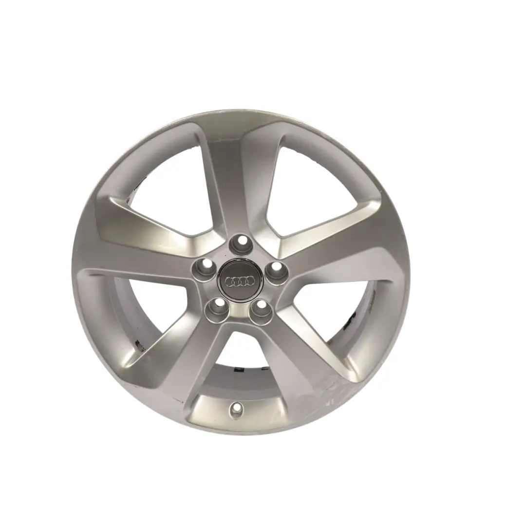 18" Srebrna Felga Aluminiowa 7J ET:43 do Audi Q3 8U o numerze 8U0601025G Audi Q3 8U 18" Srebrna Felga Aluminiowa 7J ET:43 - SKU 8U0601025G-2 - Numer Części 8U0601025G