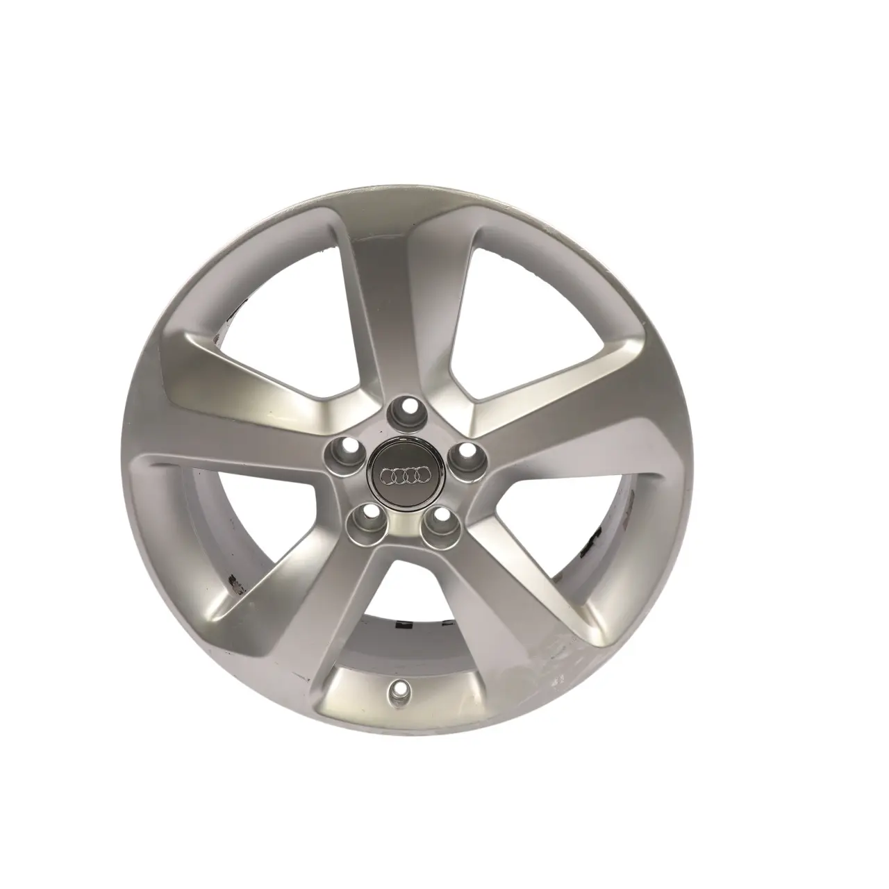 Audi Q3 8U Silver Wheel Alloy Rim 18" 7J ET:43 Star Spoke 8U0601025G