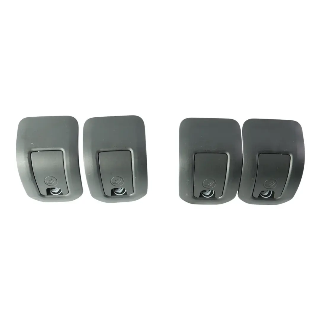 Audi Q3 8U Isofix Rear Seat Slot Guide Cap Cover Trim Panel Set - SKU 8U0887233B-1 - Part number 8U0887233B