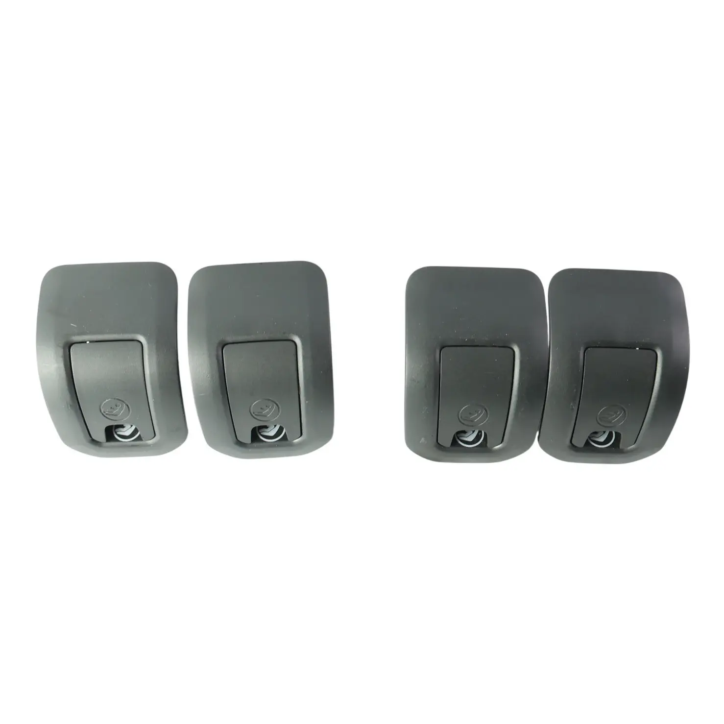 Audi Q3 8U Isofix Rear Seat Slot Guide Cap Cover Trim Panel Set 8U0887233B