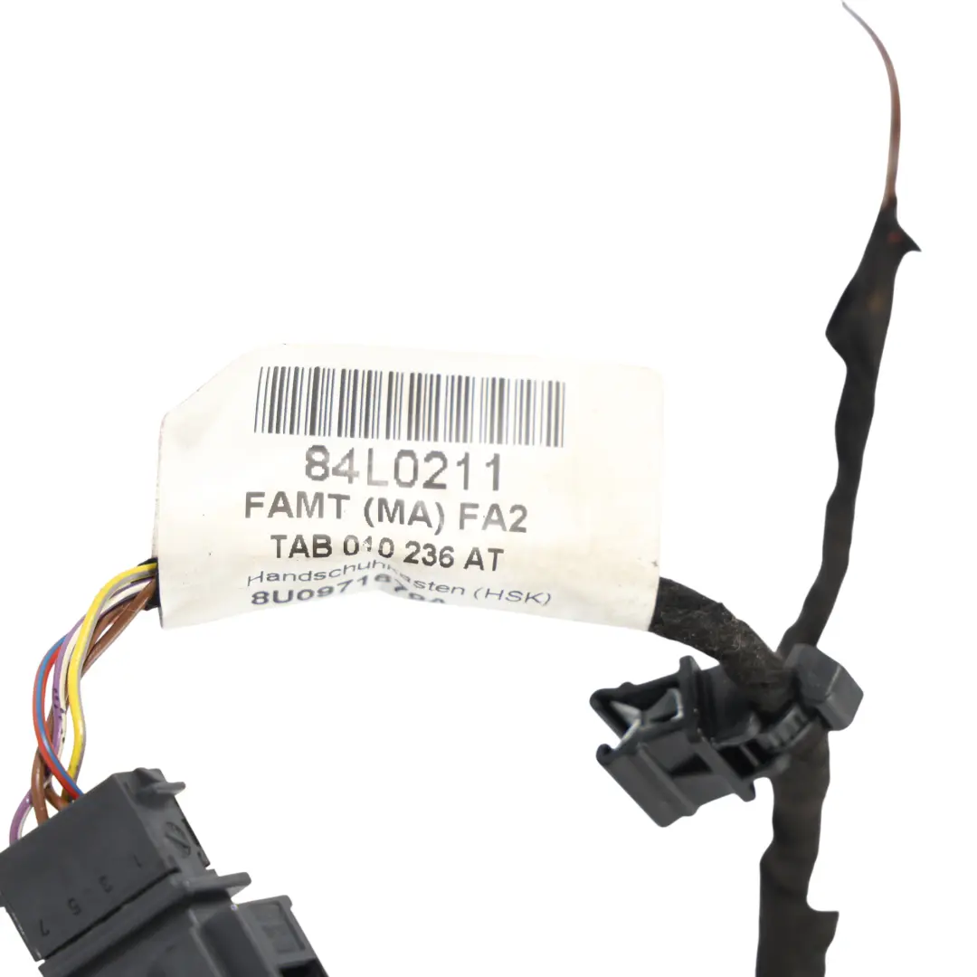 Handschuhfach Verkabelung Kabelbaum für Audi Q3 8U mit Teilenummer 8U0971679A Audi Q3 8U Handschuhfach Verkabelung Kabelbaum - SKU 8U0971679A - Teilenummer 8U0971679A
