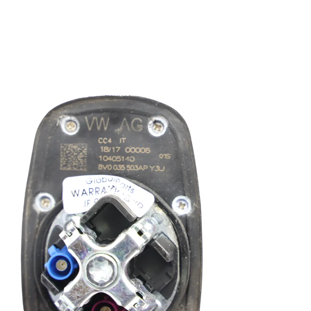 Audi A3 8V Amplificateur Antenne Aileron Requin Toit Rouge Tango Métallisé Y3U - SKU 8V0035503AP-TAR - Numéro de pièce 8V0035503AP