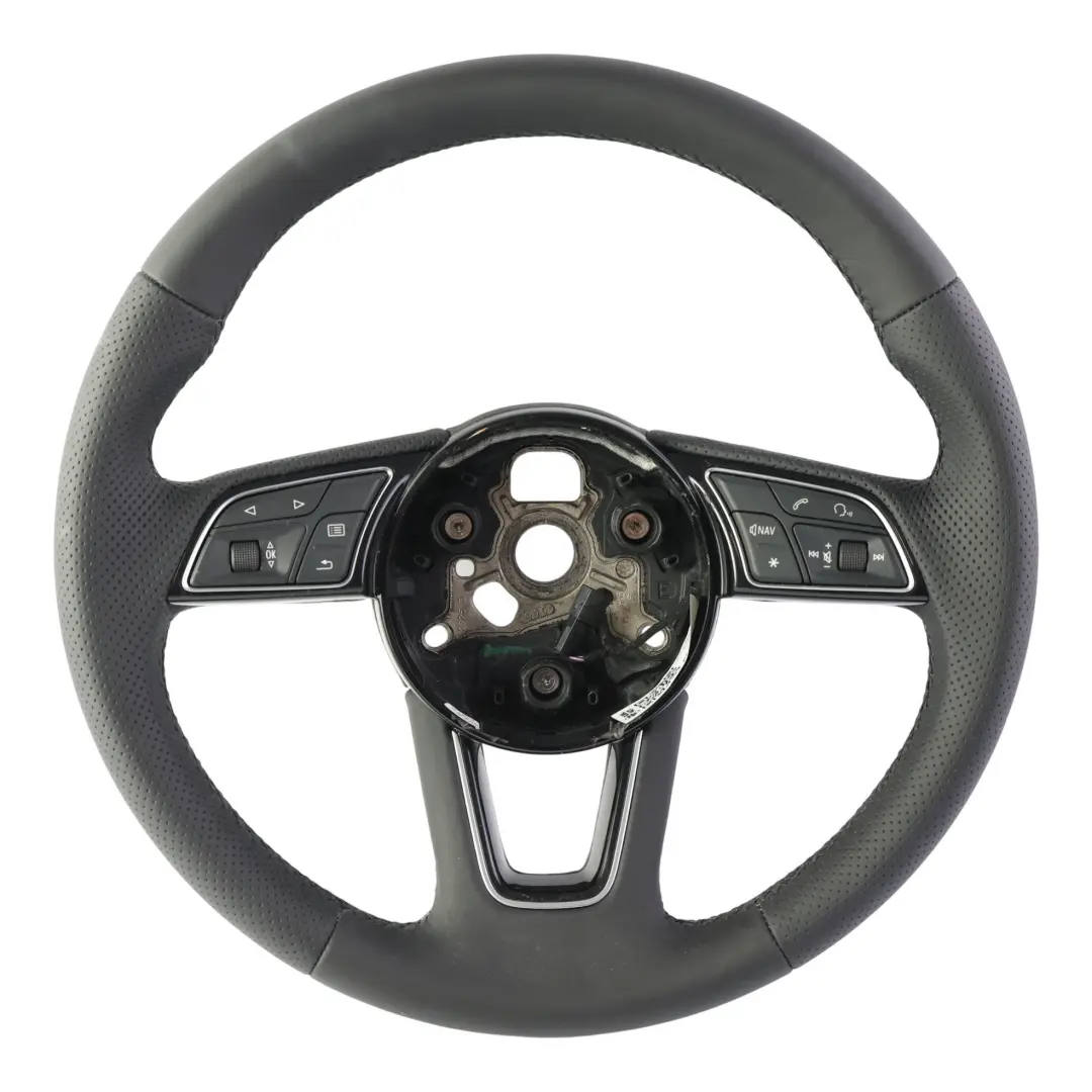 Leather Steering Wheel Multifunction to Audi A3 8V NEW Black with Part number 8V0419091CG Audi A3 8V NEW Black Leather Steering Wheel Multifunction - SKU 8V0419091CG-1 - Part number 8V0419091CG