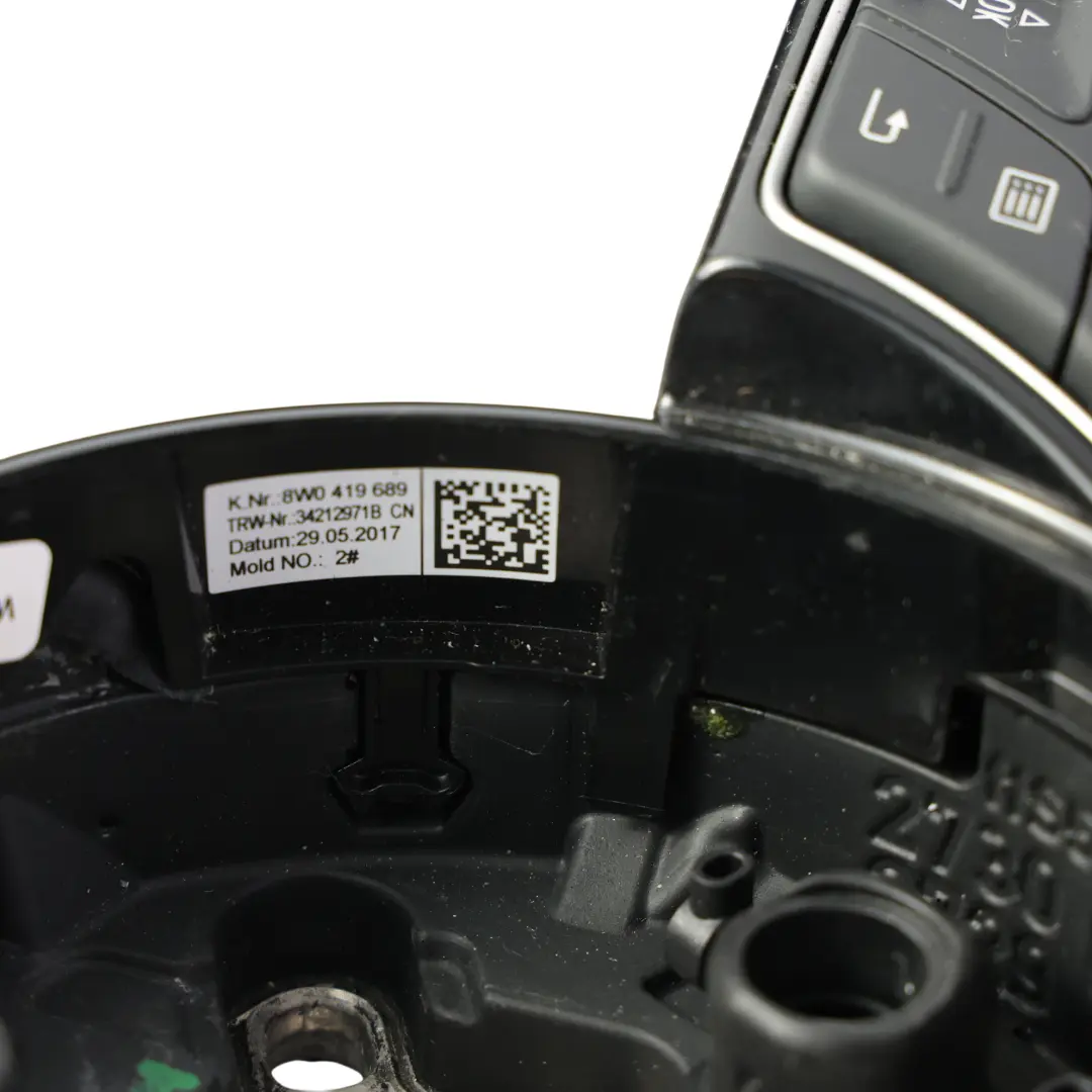 Leather Steering Wheel Multifunction to Audi A3 8V NEW Black with Part number 8V0419091CG Audi A3 8V NEW Black Leather Steering Wheel Multifunction - SKU 8V0419091CG-1 - Part number 8V0419091CG