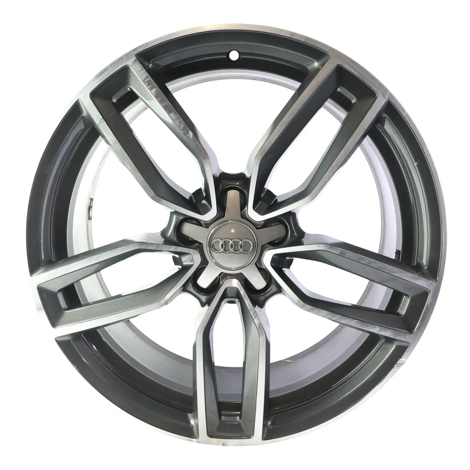 Audi A3 8V Silber Alu Felge 19" 8J ET:49 Doppelte Stern Speiche 8V0601025AB