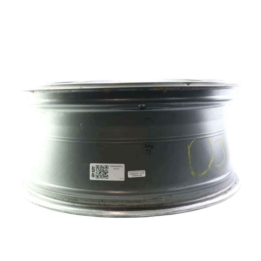 Silber Alu Felge 19" 8J ET:49 Doppelte Stern Speiche für Audi A3 8V mit Teilenummer 8V0601025AB Audi A3 8V Silber Alu Felge 19" 8J ET:49 Doppelte Stern Speiche - SKU 8V0601025AB-4 - Teilenummer 8V0601025AB