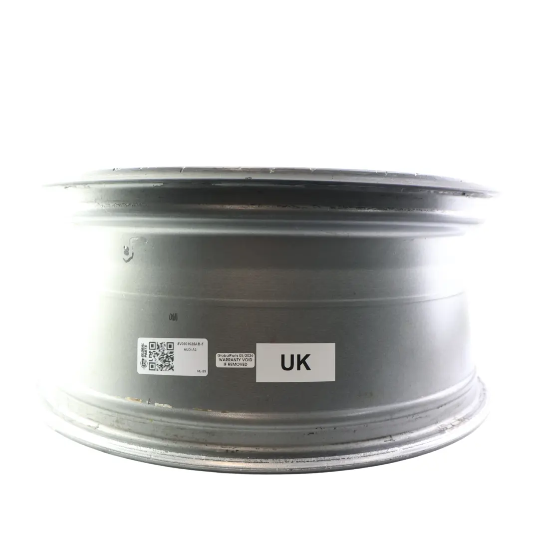 Alloy Rim 19" 8J ET:49 Double Star Spoke to Audi A3 8V Silver Wheel with Part number 8V0601025AB Audi A3 8V Silver Wheel Alloy Rim 19" 8J ET:49 Double Star Spoke - SKU 8V0601025AB-5 - Part number 8V0601025AB