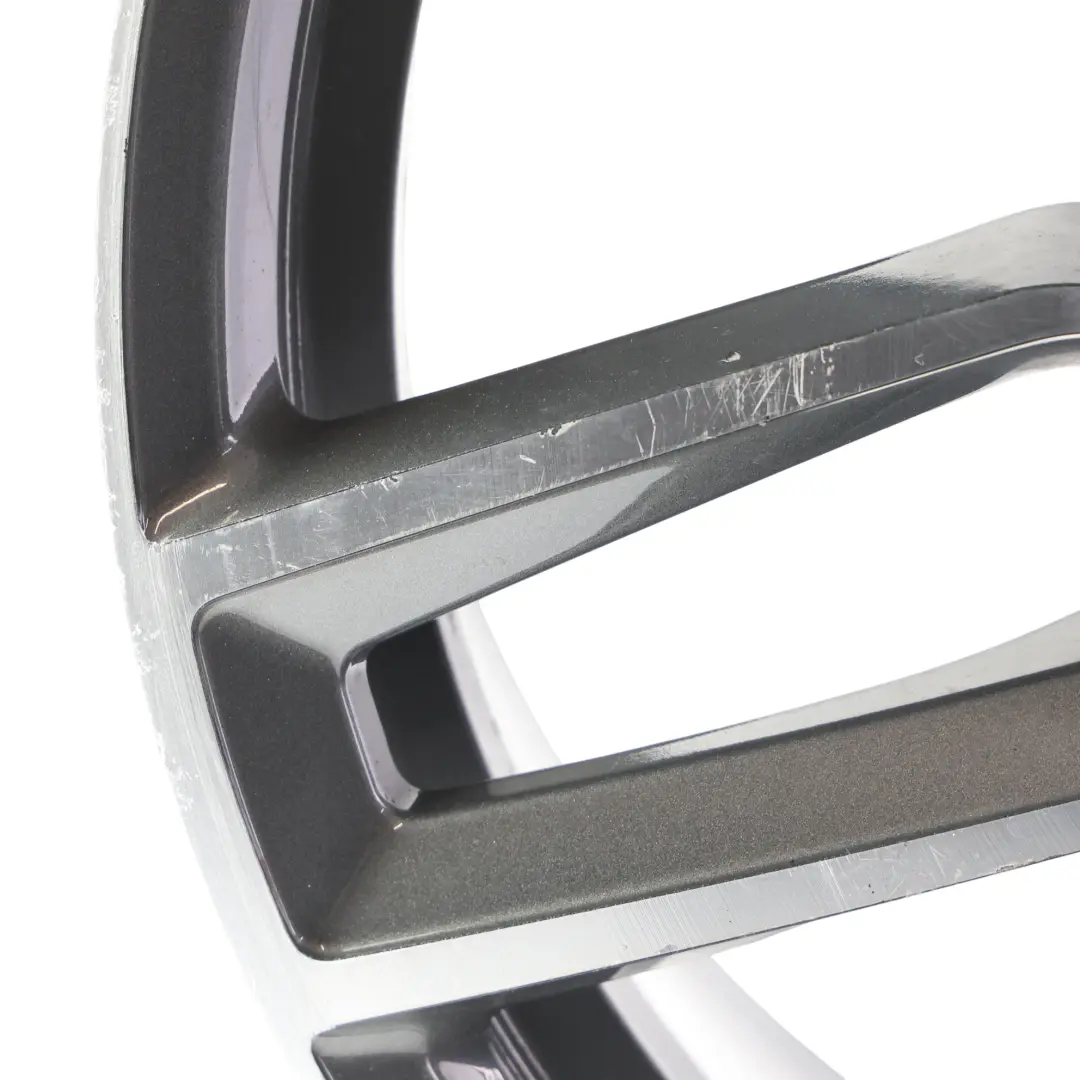 Alloy Rim 19" 8J ET:49 Double Star Spoke to Audi A3 8V Silver Wheel with Part number 8V0601025AB Audi A3 8V Silver Wheel Alloy Rim 19" 8J ET:49 Double Star Spoke - SKU 8V0601025AB-5 - Part number 8V0601025AB