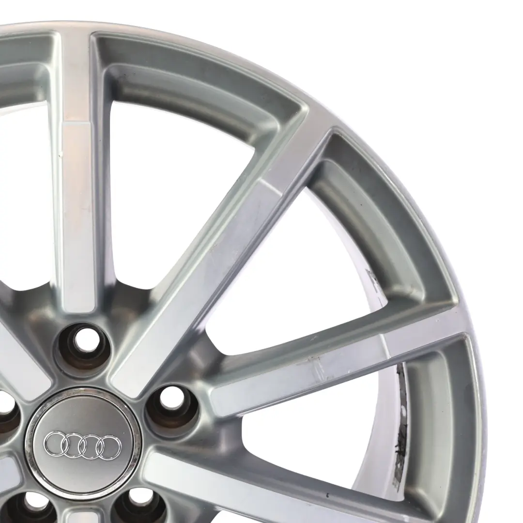Alloy Wheel Rim Silver 18" 7.5J ET:51 to Audi A3 S3 8V with Part number 8V0601025AM Audi A3 S3 8V Alloy Wheel Rim Silver 18" 7.5J ET:51 - SKU 8V0601025AM-2 - Part number 8V0601025AM