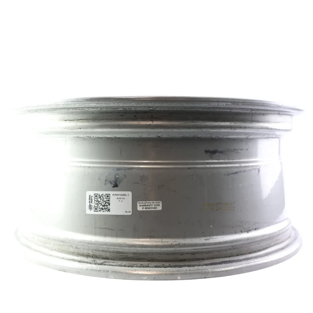 Audi A3 8V Silver Wheel Alloy Rim 18" 7.5J ET:51 - SKU 8V0601025BL-1 - Part number 8V0601025BL