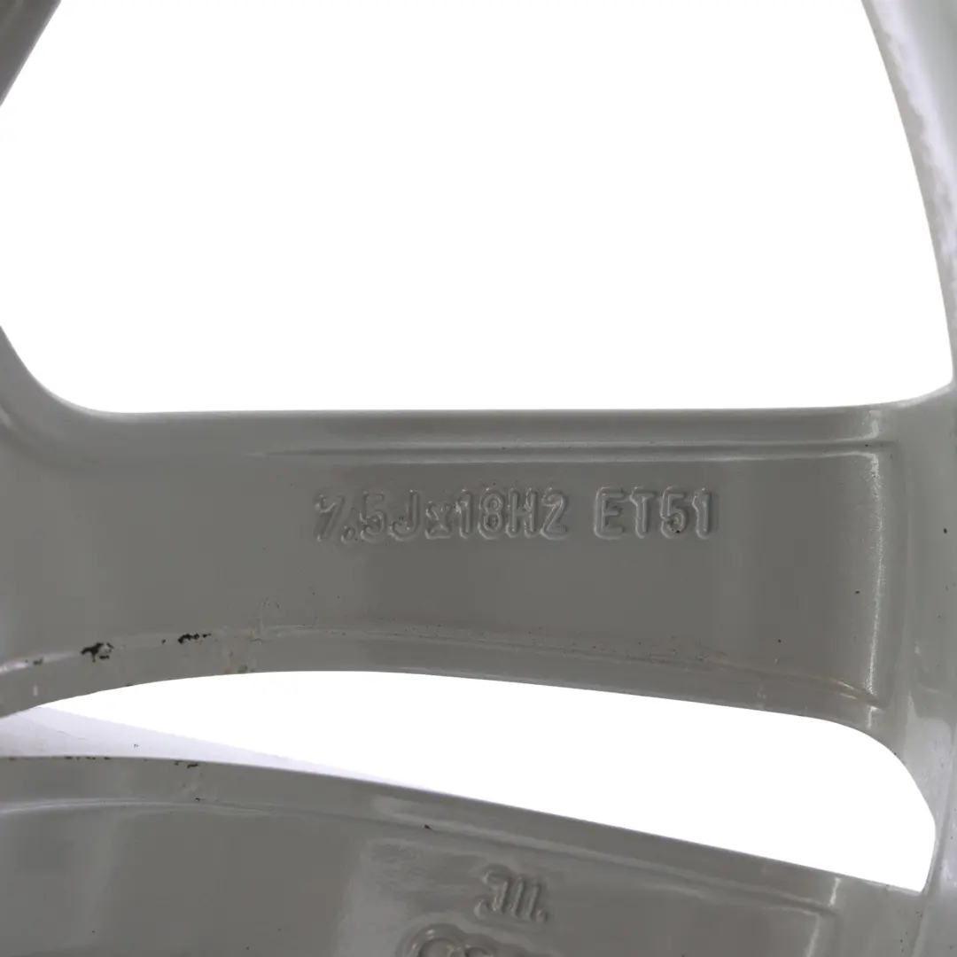 Alloy Rim 18" 7.5J ET:51 to Audi A3 8V Silver Wheel with Part number 8V0601025BL Audi A3 8V Silver Wheel Alloy Rim 18" 7.5J ET:51 - SKU 8V0601025BL-3 - Part number 8V0601025BL