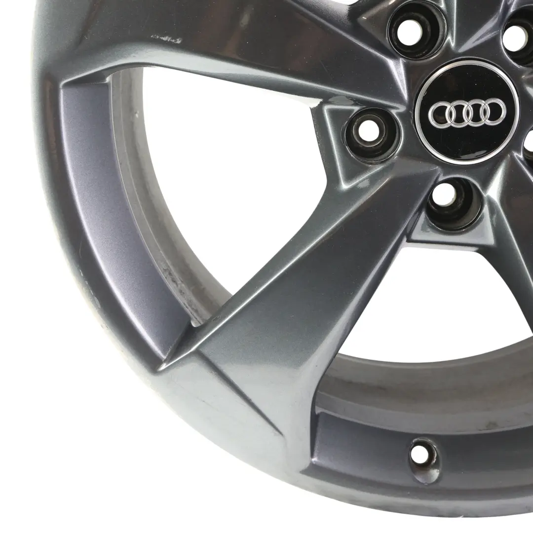 Jante Alliage Gris Ferrique 19" ET:53 8,5J pour Audi A3 8V à propos du numéro de pièce 8V0601025CH Audi A3 8V Jante Alliage Gris Ferrique 19" ET:53 8,5J - SKU 8V0601025CH-1 - Numéro de pièce 8V0601025CH