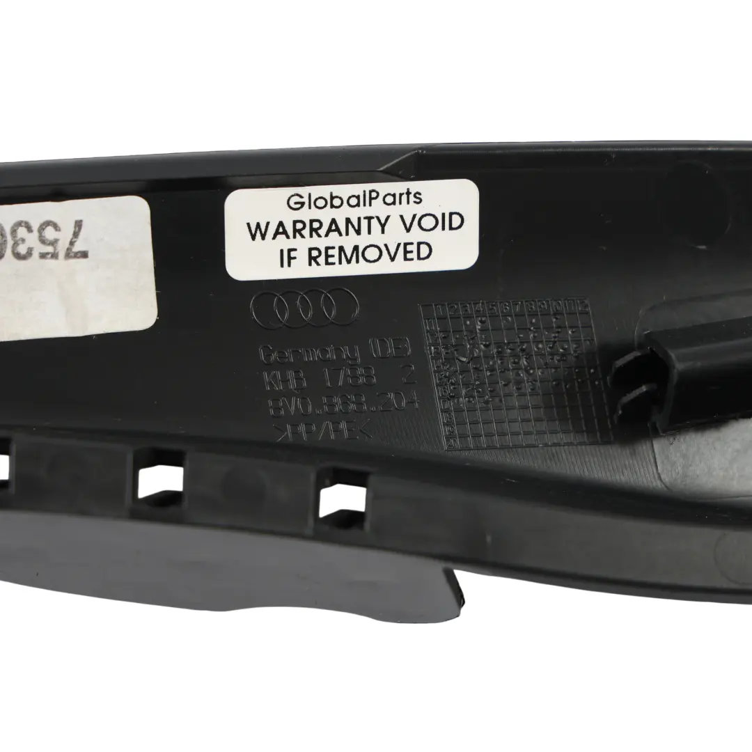 Audi A3 8V Dashboard A-Pillar Centre Trim Cover Panel Black Right O/S - SKU 8V0868204 - Part number 8V0868204