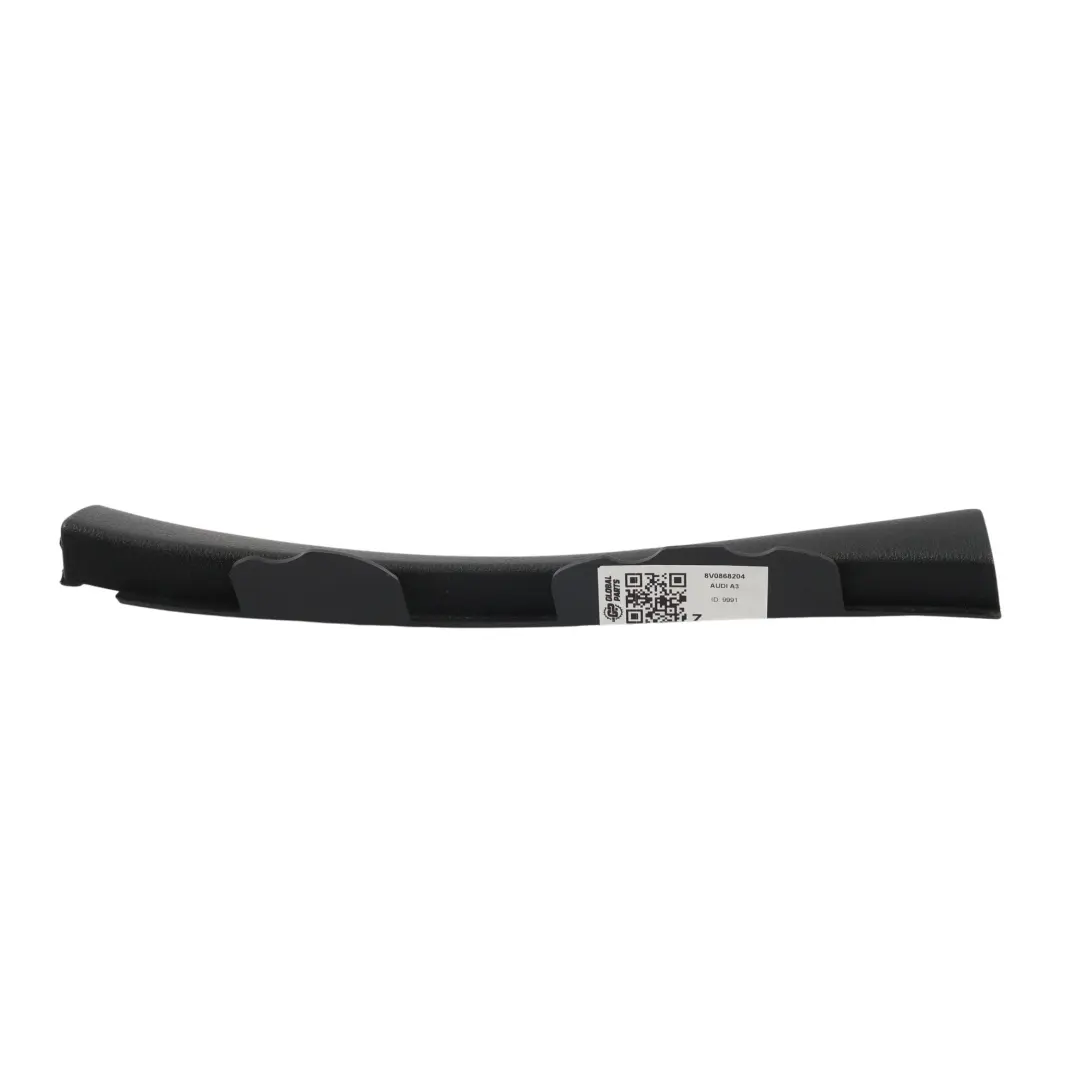 Audi A3 8V Garniture Tableau de Bord Montant A Centre Noir Droit - SKU 8V0868204 - Numéro de pièce 8V0868204