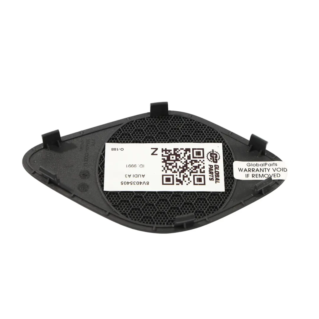 Audi A3 RS3 8V Rejilla Altavoz Tapicería Pilar Interior Izquierda - SKU 8V4035405 - Número de pieza 8V4035405