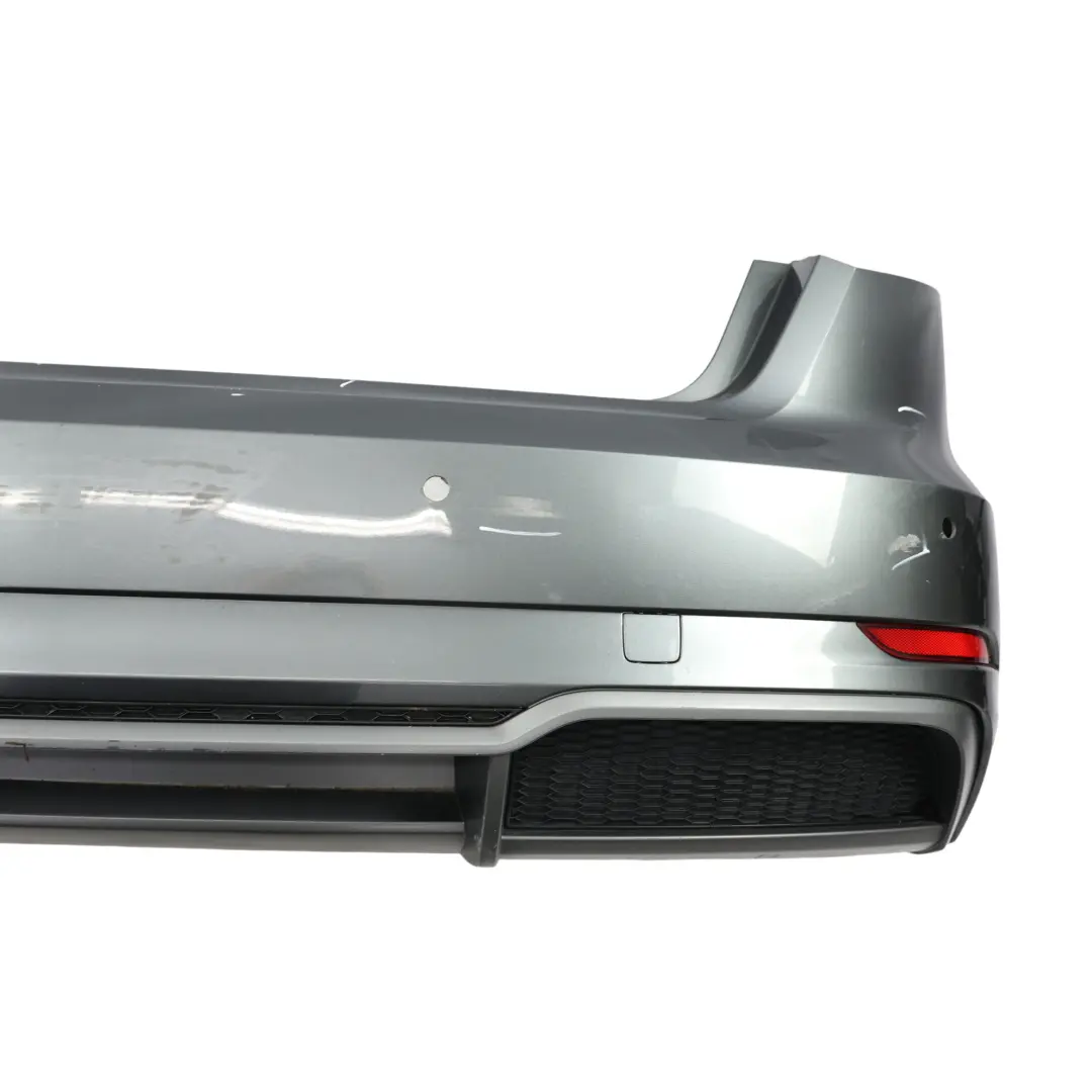 Bumper Trim Panel Cover Daytona Grey Pearl Effect - Z7S to Audi S3 8V Rear with Part number 8V4807067P Audi S3 8V Rear Bumper Trim Panel Cover Daytona Grey Pearl Effect - Z7S - SKU 8V4807067P-DGR - Part number 8V4807067P