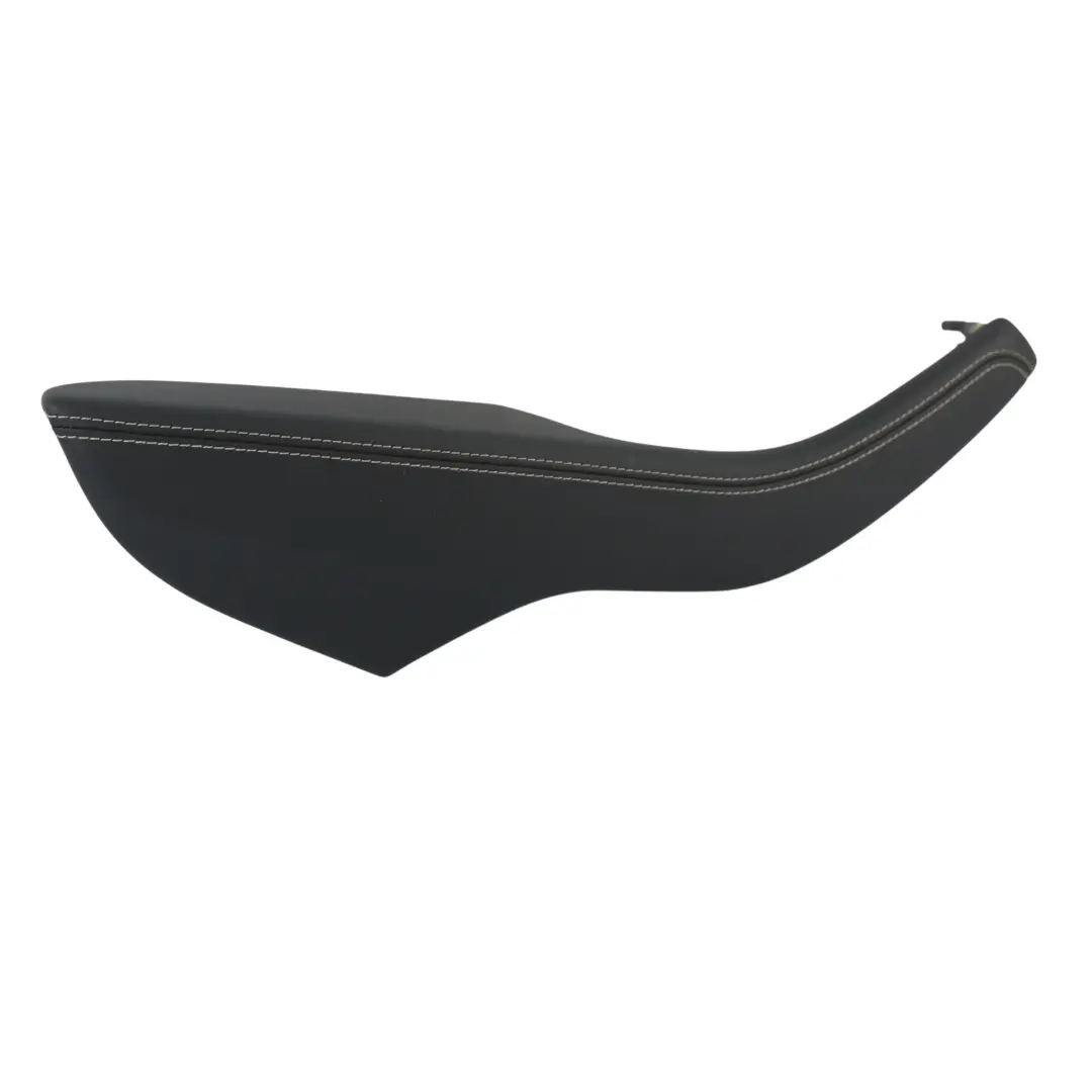 Audi A3 8V Rear Door Card Armrest Trim Panel Leather Black Left N/S - SKU 8V4867373B - Part number 8V4867373B