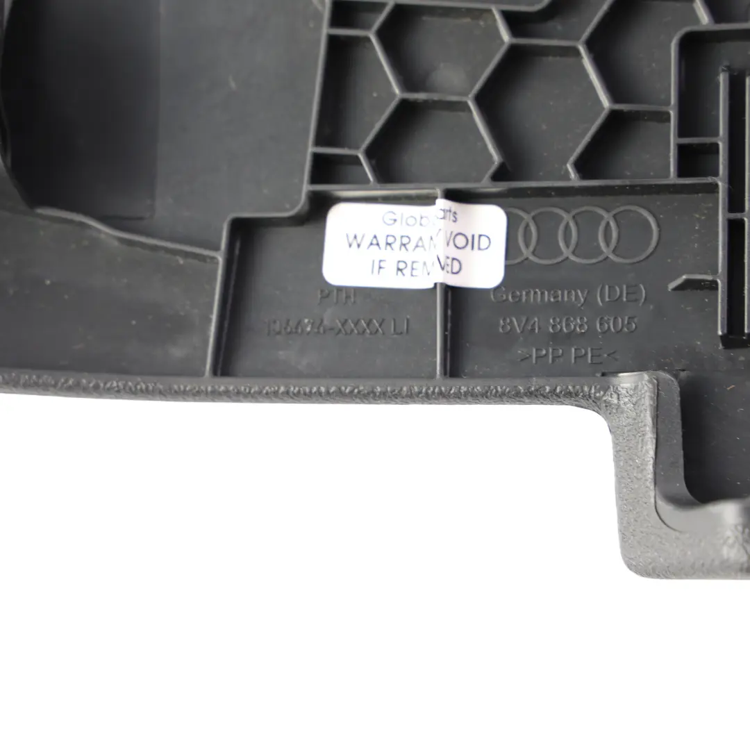 Audi A3 RS3 8V D-Säule Verkleidung Abdeckung Blende Links 5-Türer - SKU 8V4868605 - Teilenummer 8V4868605