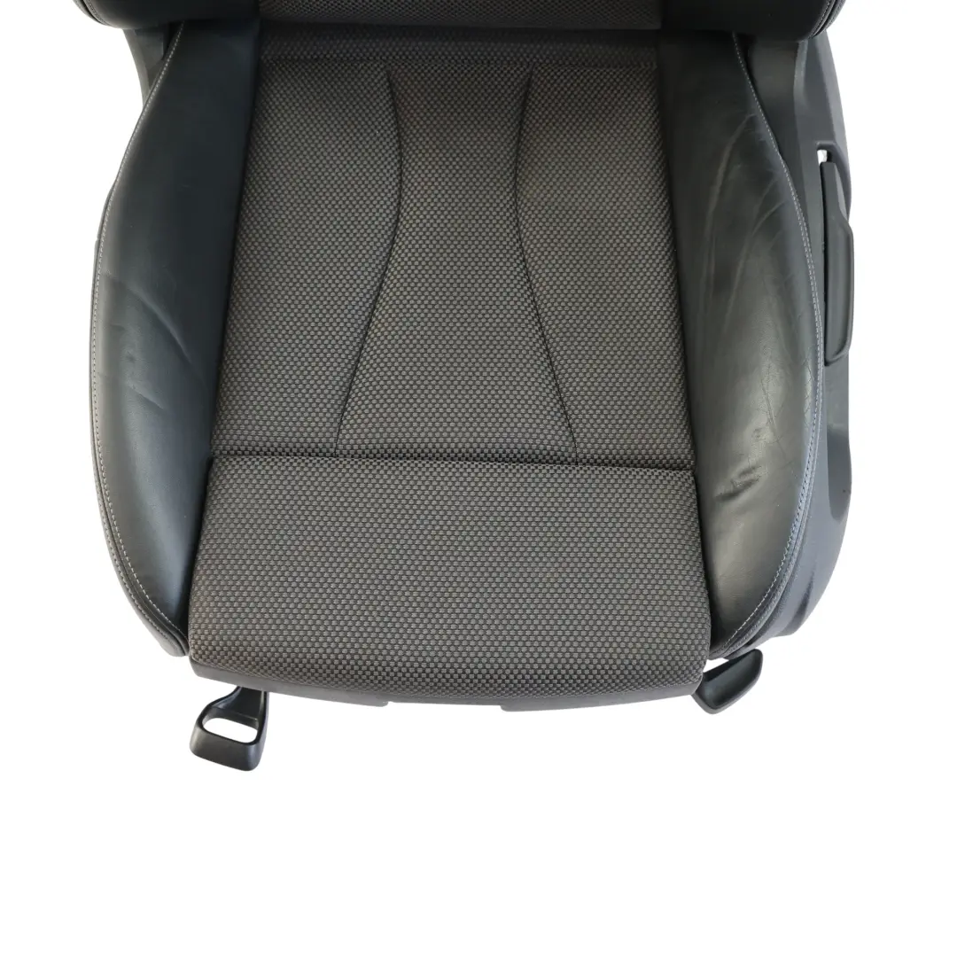 Audi A3 8V 5 Door Front Seat Sport Interior Half Leather Black Grey Left N/S - SKU 8V4881805AN-1 - Part number 8V4881805AN