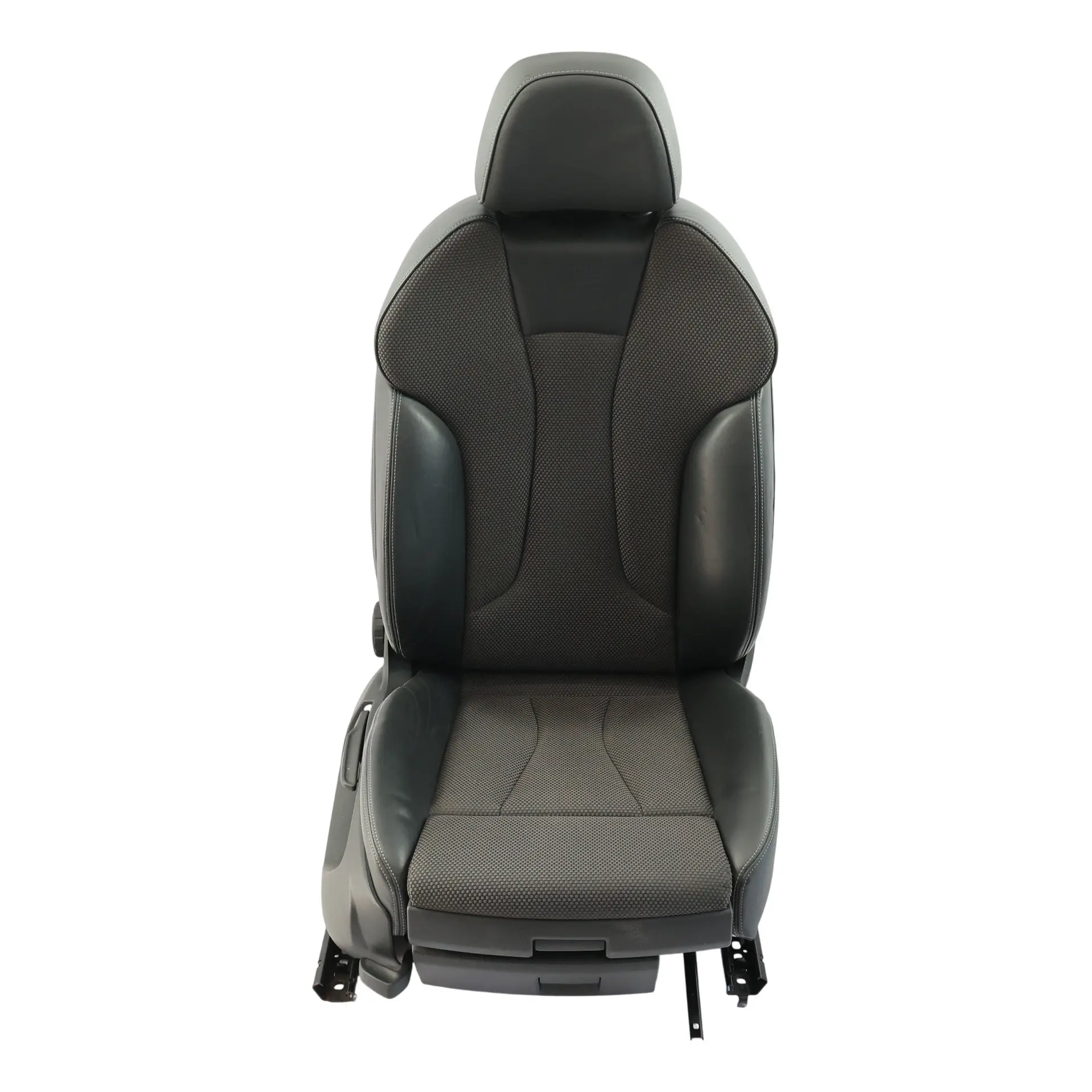 Audi A3 8V 5 Door Front Seat Sport Interior Half Leather Black Grey Right O/S
