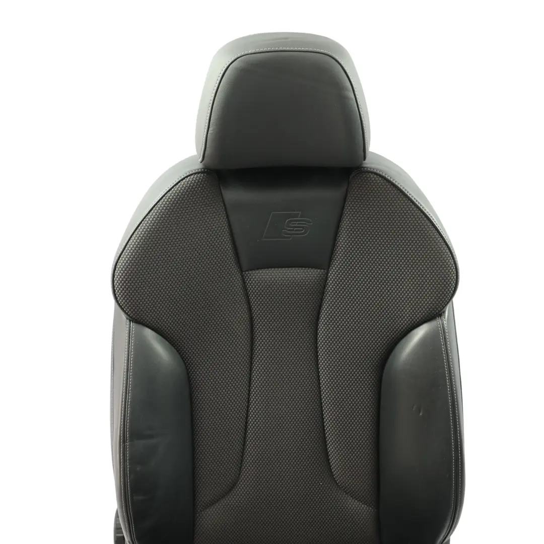 Siège Sport Chauffant Avant Droit Semi-Cuir Noir Gris pour Audi A3 8V à propos du numéro de pièce 8V4881806AN Audi A3 8V Siège Sport Chauffant Avant Droit Semi-Cuir Noir Gris - SKU 8V4881806AN-2 - Numéro de pièce 8V4881806AN