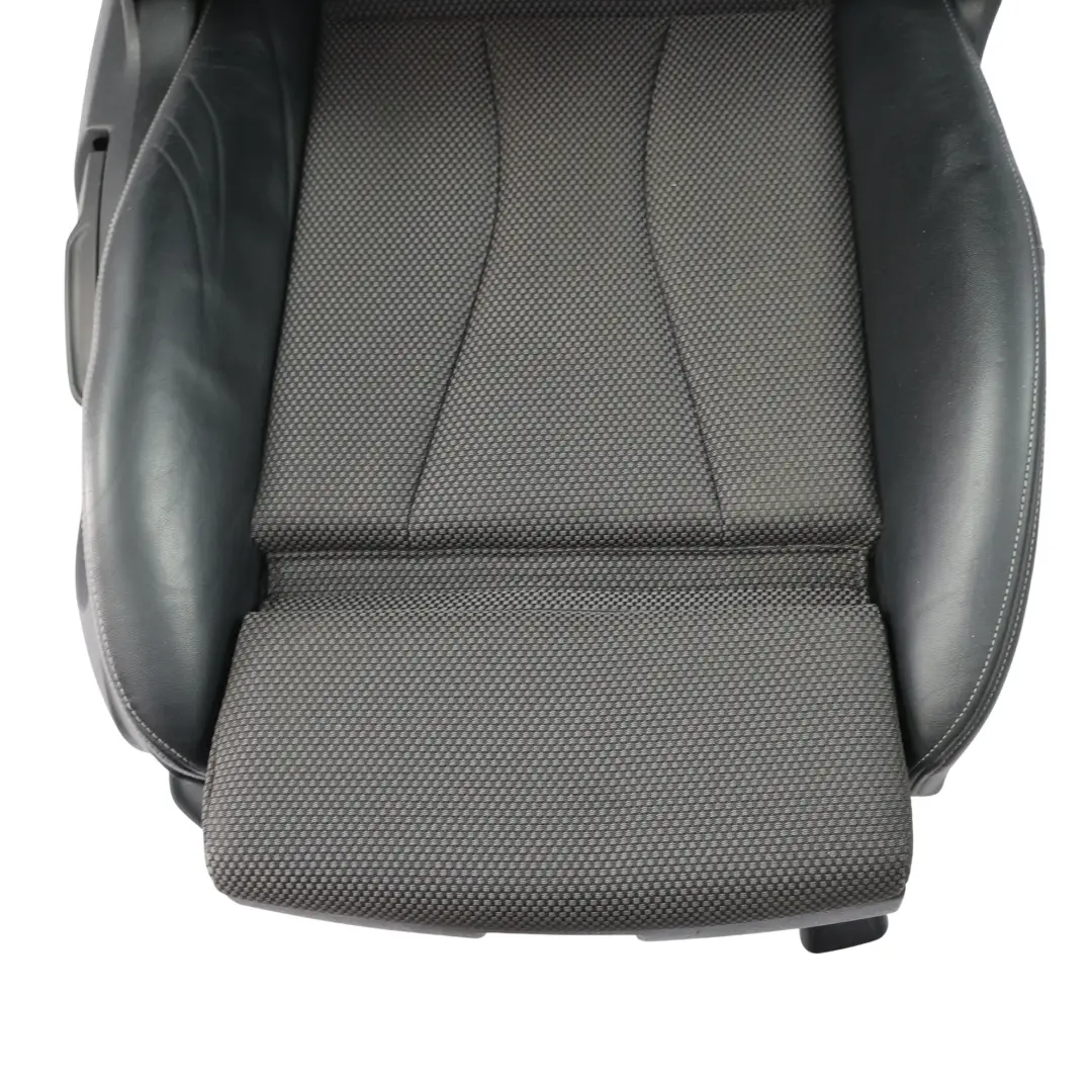 Audi A3 8V Sport Seat Heated Front Right O/S Half Leather Black Grey - SKU 8V4881806AN-2 - Part number 8V4881806AN