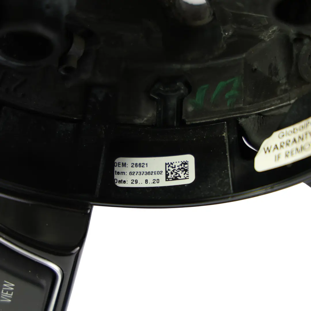 Audi A4 B9 A5 F5 Steering Wheel S-Line NEW Black Leather Flat Bottom - SKU 8W0419091GF-1 - Part number 8W0419091GF