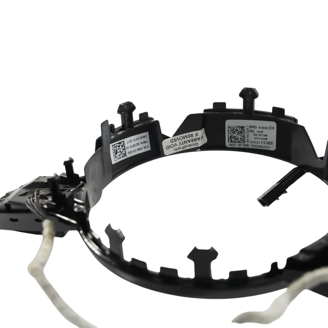 Audi A3 8V A4 B9 A5 F5 Q2 GA Lenkrad Multifunktion Schalter Abdeckung - SKU 8W0419689-2 - Teilenummer 8W0419689