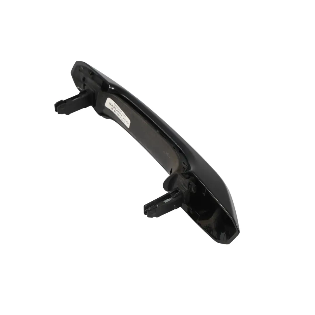 Audi A4 B9 A5 F5 Poignée Porte Arrière Extérieure Droite Noir Brillant Y9B - SKU 8W0837240-BBL - Numéro de pièce 8W0837240