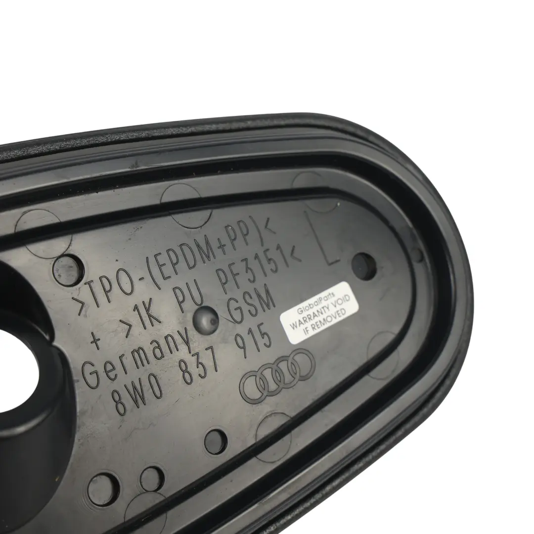 Audi A4 B9 Panel Cerradura Puerta Delantera Izquierda - SKU 8W0837915 - Número de pieza 8W0837915