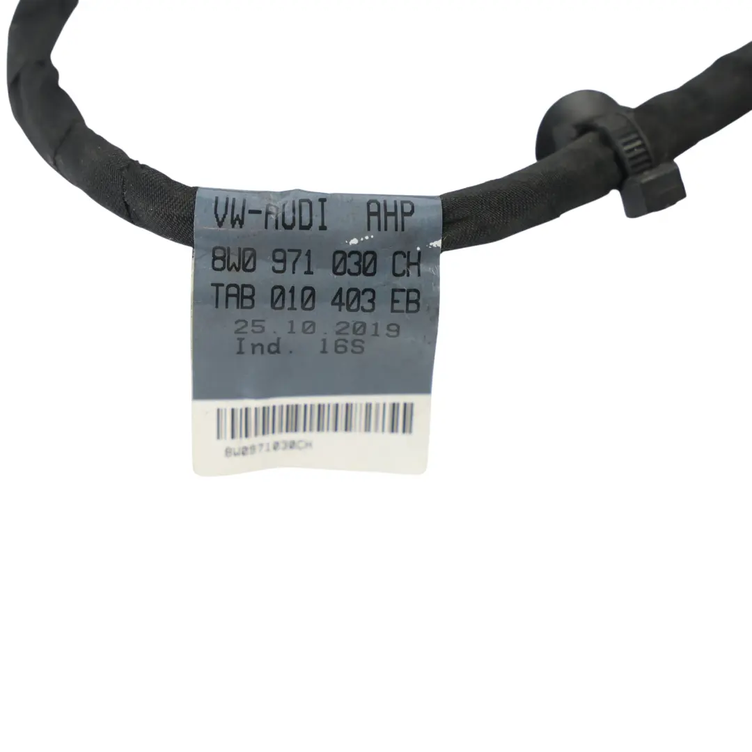 Faisceau Câblage Porte Avant Côté Passager pour Audi A4 B9 à propos du numéro de pièce 8W0971030CH Audi A4 B9 Faisceau Câblage Porte Avant Côté Passager - SKU 8W0971030CH - Numéro de pièce 8W0971030CH