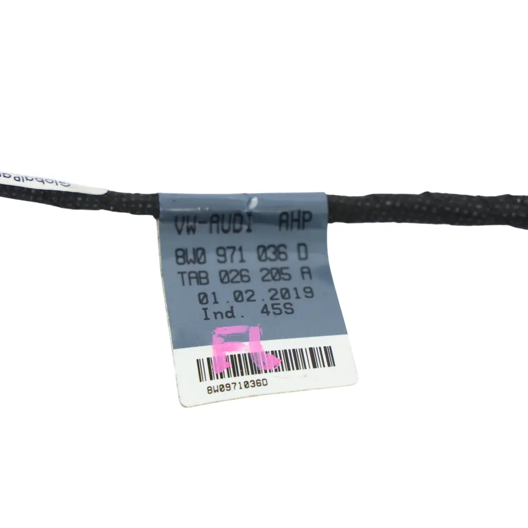 Faisceau Câblage Porte Avant Côté Passager pour Audi A4 B9 à propos du numéro de pièce 8W0971036D Audi A4 B9 Faisceau Câblage Porte Avant Côté Passager - SKU 8W0971036D - Numéro de pièce 8W0971036D