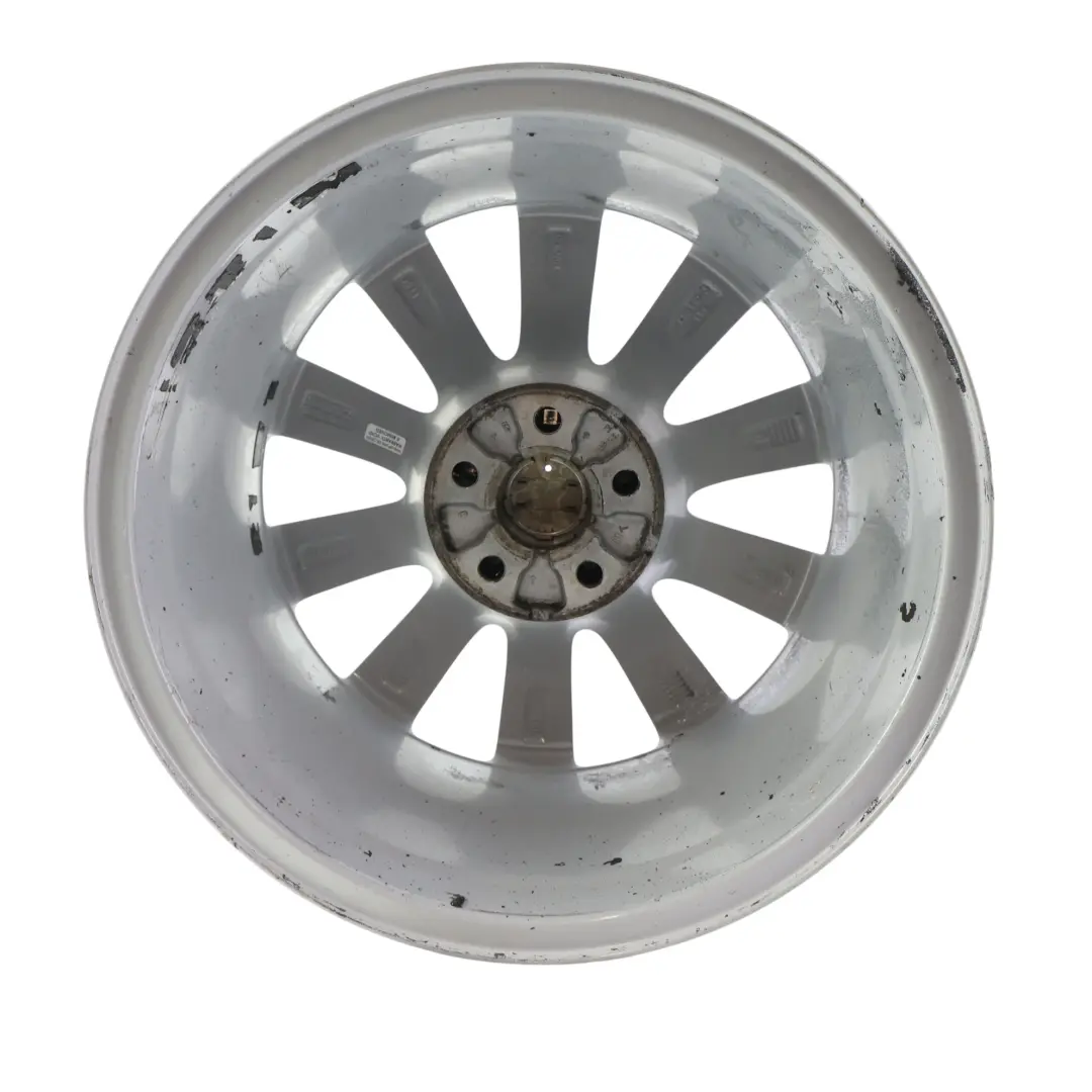 Audi A1 8X Srebrna Felga Aluminiowa 16" 7J ET34 - SKU 8X0601025BB-1 - Numer Części 8X0601025BB