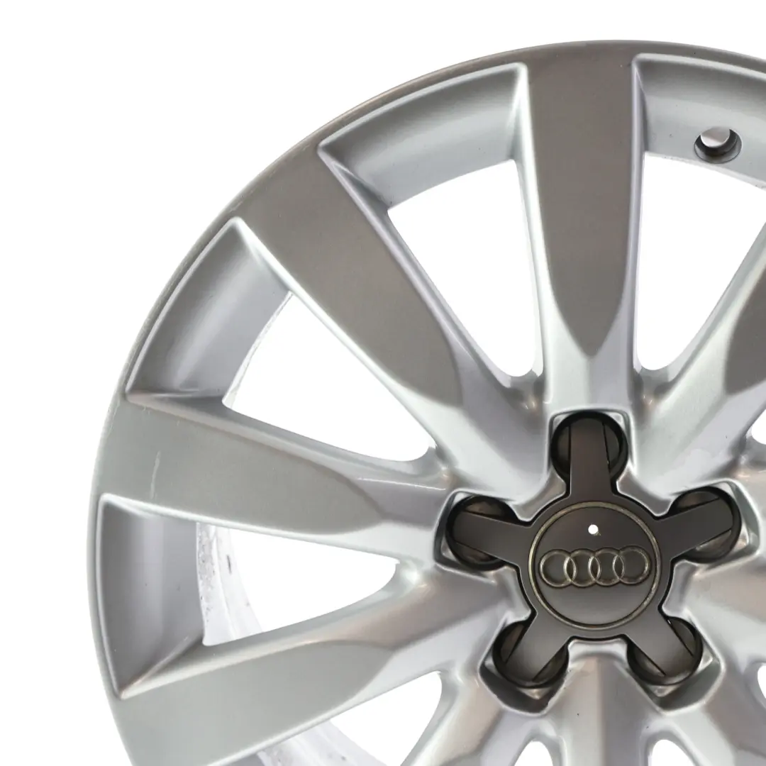 Srebrna Felga Aluminiowa 16" 7J ET34 do Audi A1 8X o numerze 8X0601025BB Audi A1 8X Srebrna Felga Aluminiowa 16" 7J ET34 - SKU 8X0601025BB-1 - Numer Części 8X0601025BB