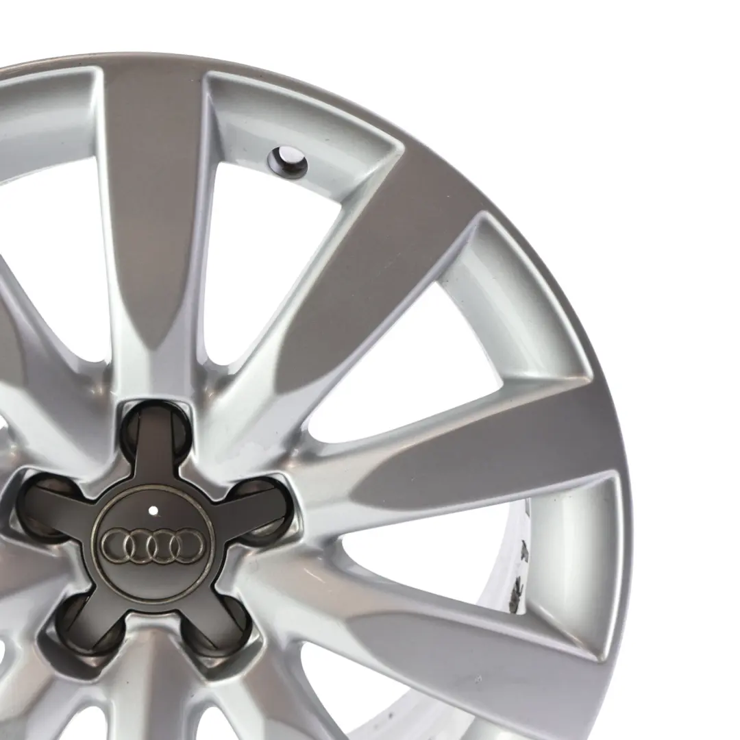Audi A1 8X Srebrna Felga Aluminiowa 16" 7J ET34 - SKU 8X0601025BB-1 - Numer Części 8X0601025BB
