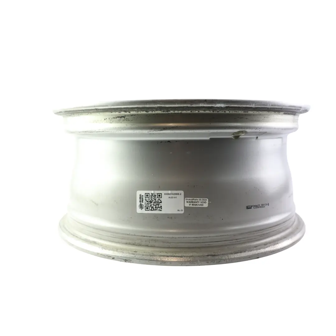 Audi A1 8X Jante Alliage Argent 16" 7J ET34 5x100 10 Branches - SKU 8X0601025BB-2 - Numéro de pièce 8X0601025BB
