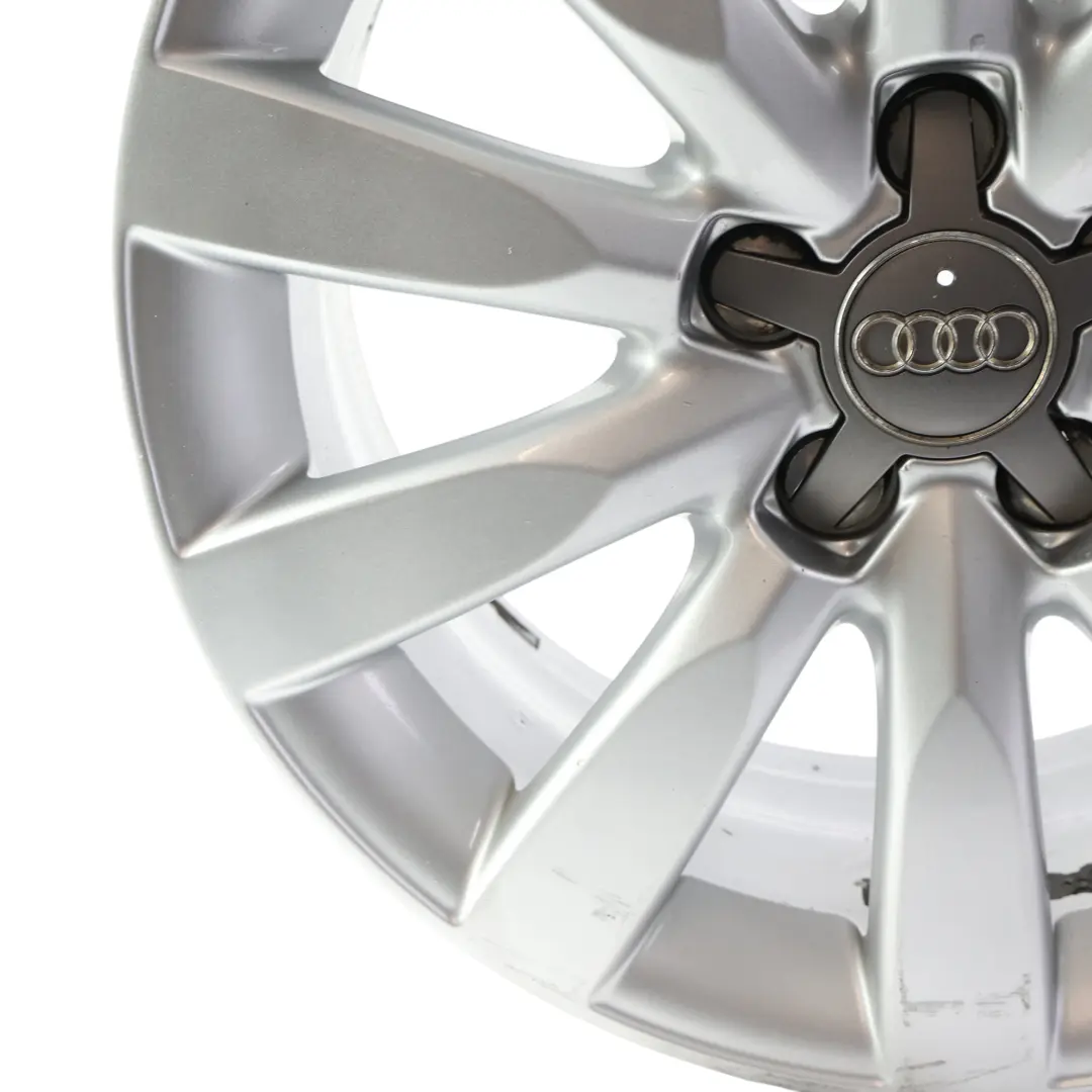 Audi A1 8X Felga Alu Srebrna 16" 7J ET34 5x100 10-Ramienna - SKU 8X0601025BB-2 - Numer Części 8X0601025BB