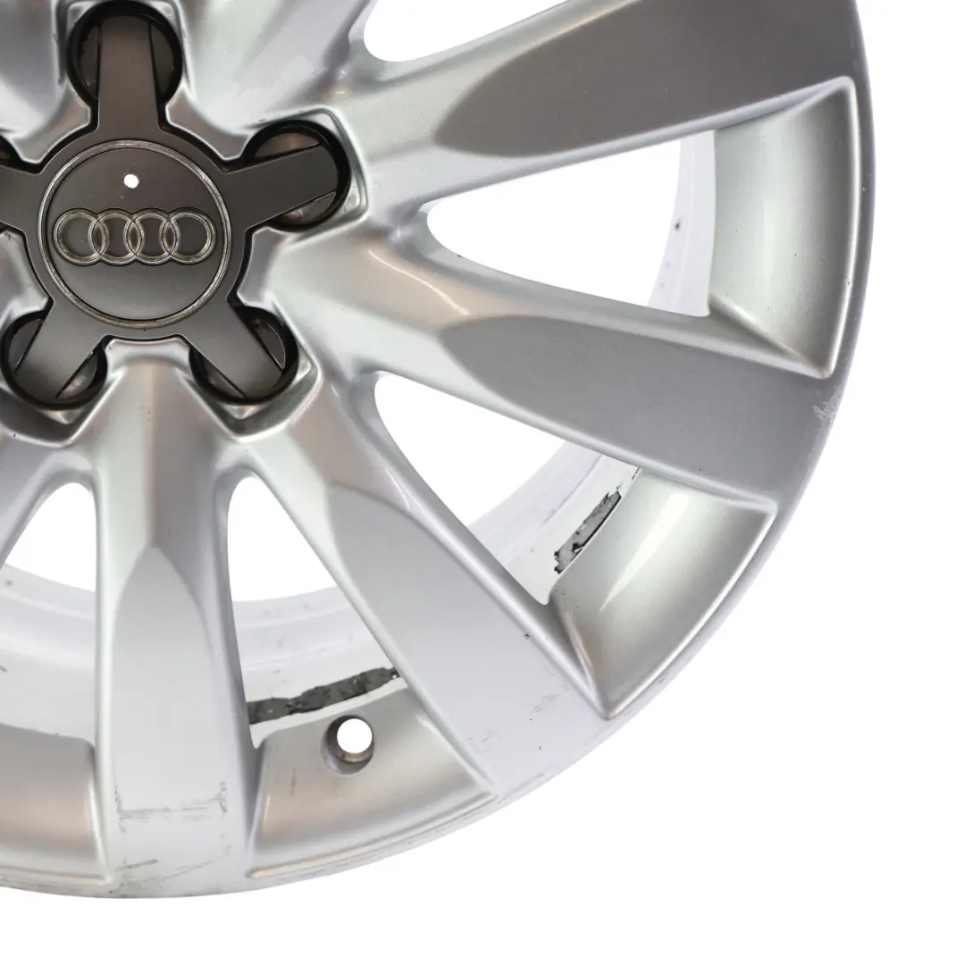 Audi A1 8X Jante Alliage Argent 16" 7J ET34 5x100 10 Branches - SKU 8X0601025BB-2 - Numéro de pièce 8X0601025BB