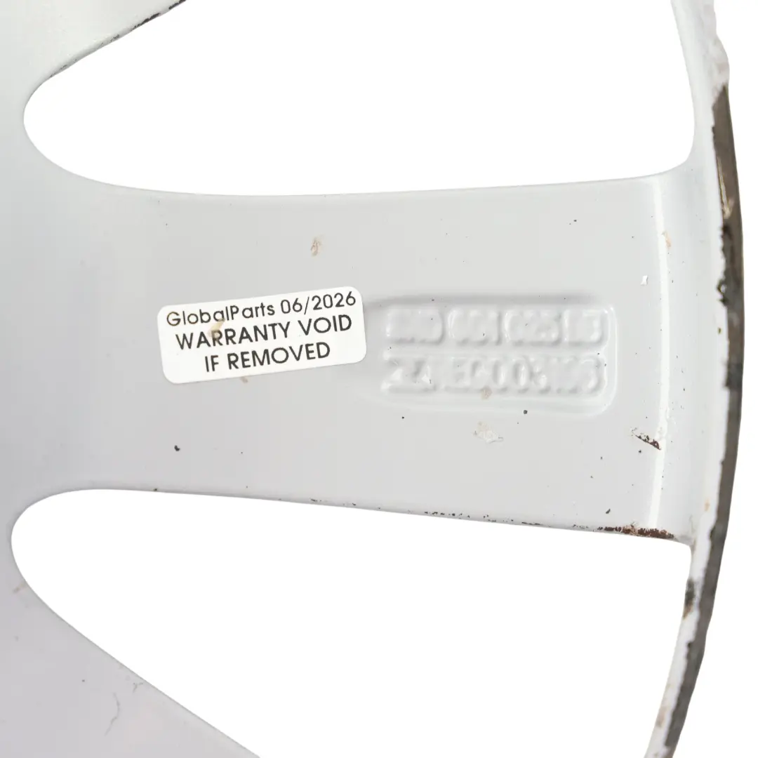 Audi A1 8X Silver Alloy Wheel Rim 16" 7J ET:34 10 Spoke - SKU 8X0601025BB-3 - Part number 8X0601025BB