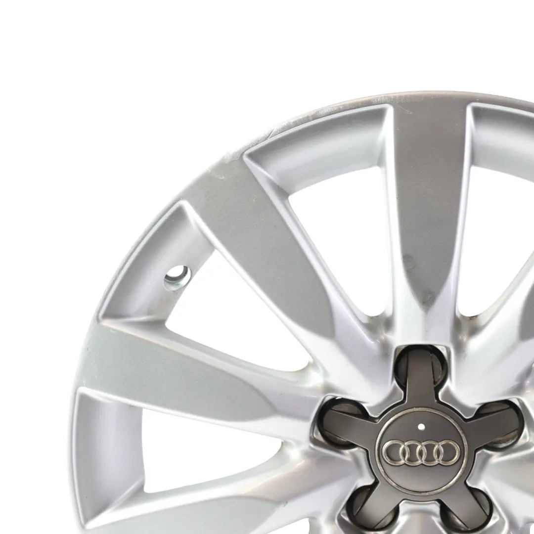 Alloy Wheel Rim 16" 7J ET:34 10 Spoke to Audi A1 8X Silver with Part number 8X0601025BB Audi A1 8X Silver Alloy Wheel Rim 16" 7J ET:34 10 Spoke - SKU 8X0601025BB-3 - Part number 8X0601025BB