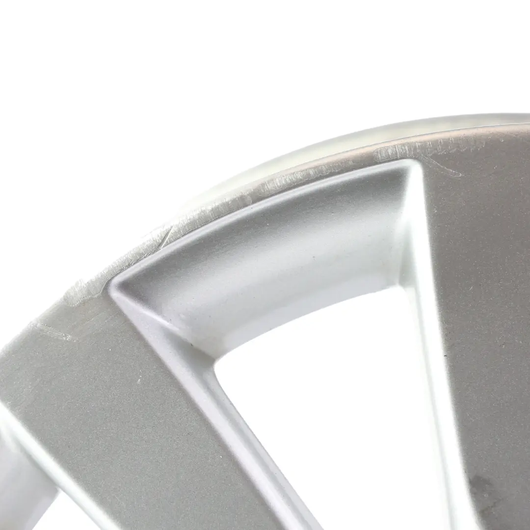 Audi A1 8X Silver Alloy Wheel Rim 16" 7J ET:34 10 Spoke - SKU 8X0601025BB-3 - Part number 8X0601025BB
