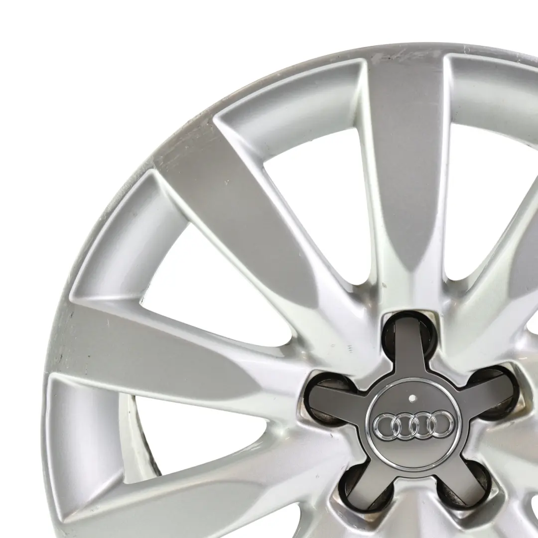 Alloy Wheel Rim 16" 7J ET:34 10 Spoke to Audi A1 8X Silver with Part number 8X0601025BB Audi A1 8X Silver Alloy Wheel Rim 16" 7J ET:34 10 Spoke - SKU 8X0601025BB-4 - Part number 8X0601025BB