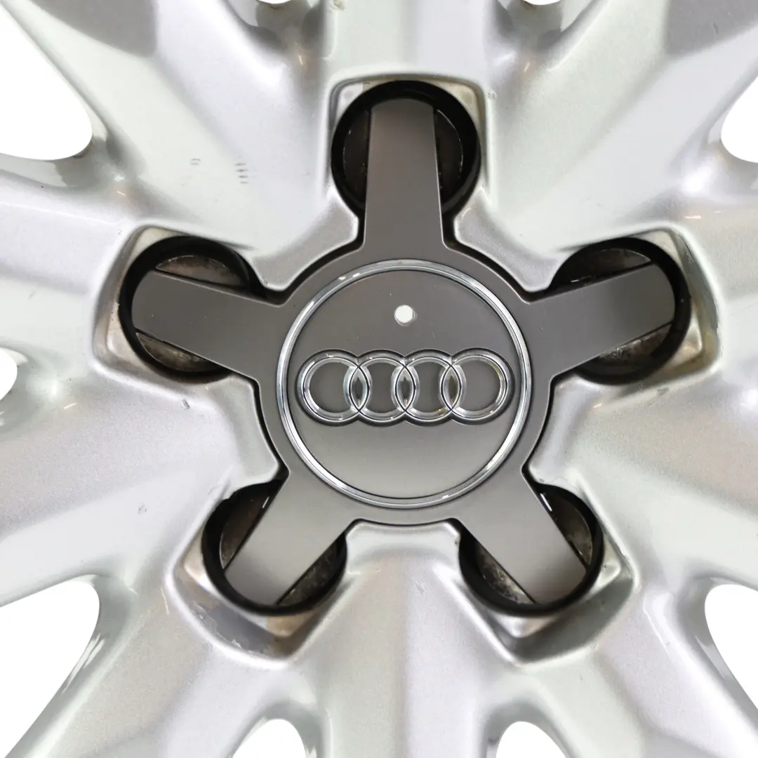 Audi A1 8X Silver Alloy Wheel Rim 16" 7J ET:34 10 Spoke - SKU 8X0601025BB-4 - Part number 8X0601025BB