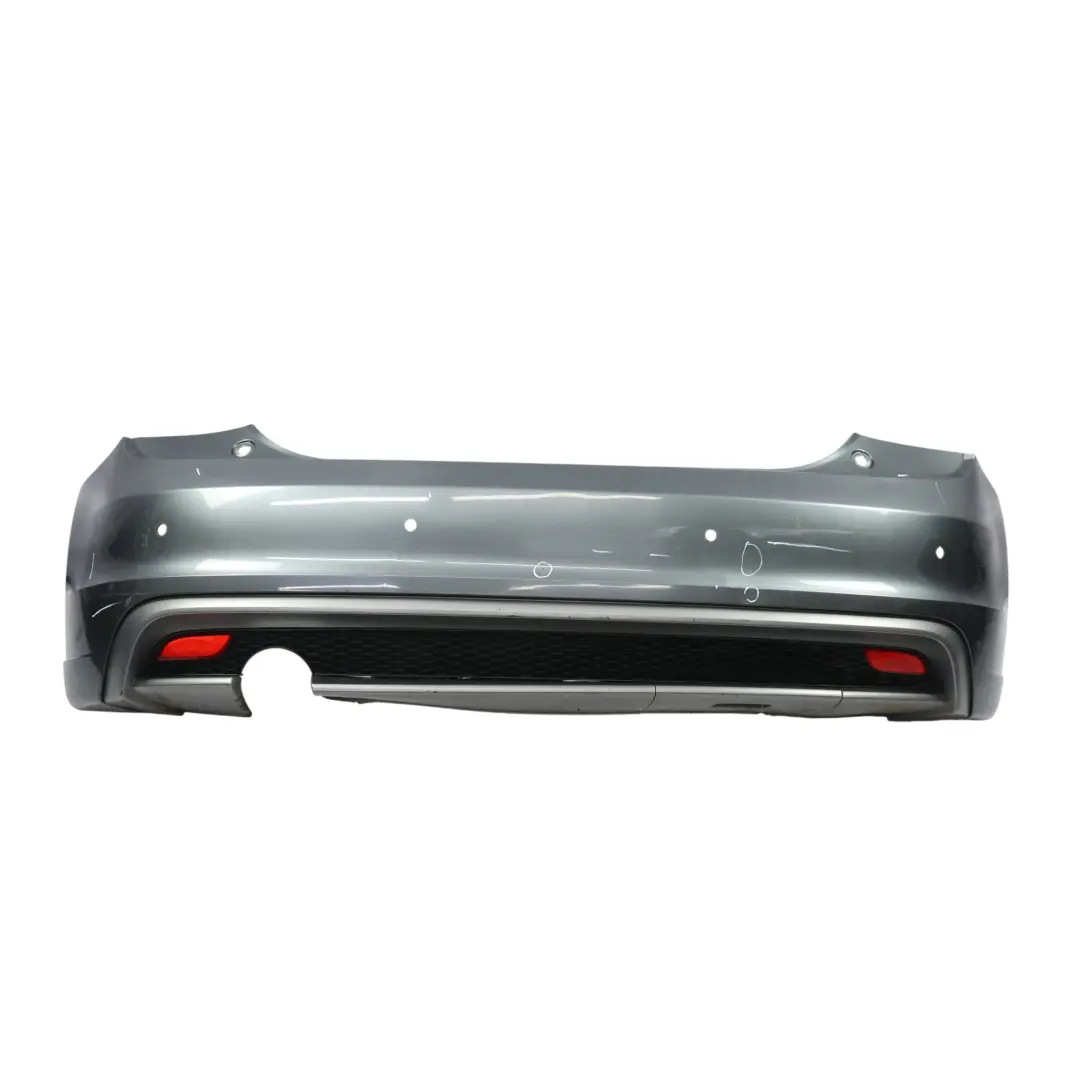Audi A1 8X Rear Bumper Trim Panel Covering Daytona Grey Pearl Effect - Z7S - SKU 8X0807068-DGR - Part number 8X0807068