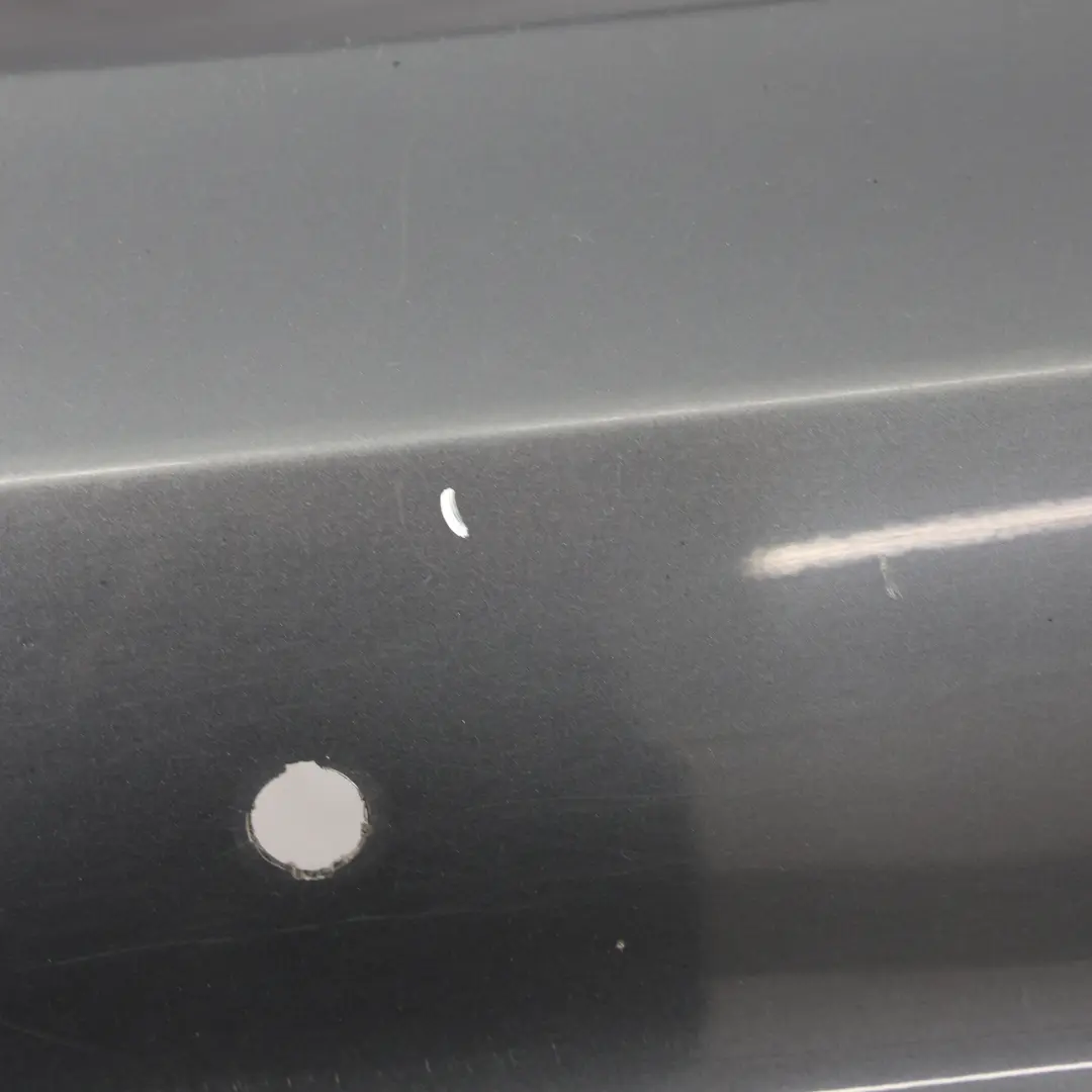 Bumper Trim Panel Covering Daytona Grey Pearl Effect - Z7S to Audi A1 8X Rear with Part number 8X0807068 Audi A1 8X Rear Bumper Trim Panel Covering Daytona Grey Pearl Effect - Z7S - SKU 8X0807068-DGR - Part number 8X0807068