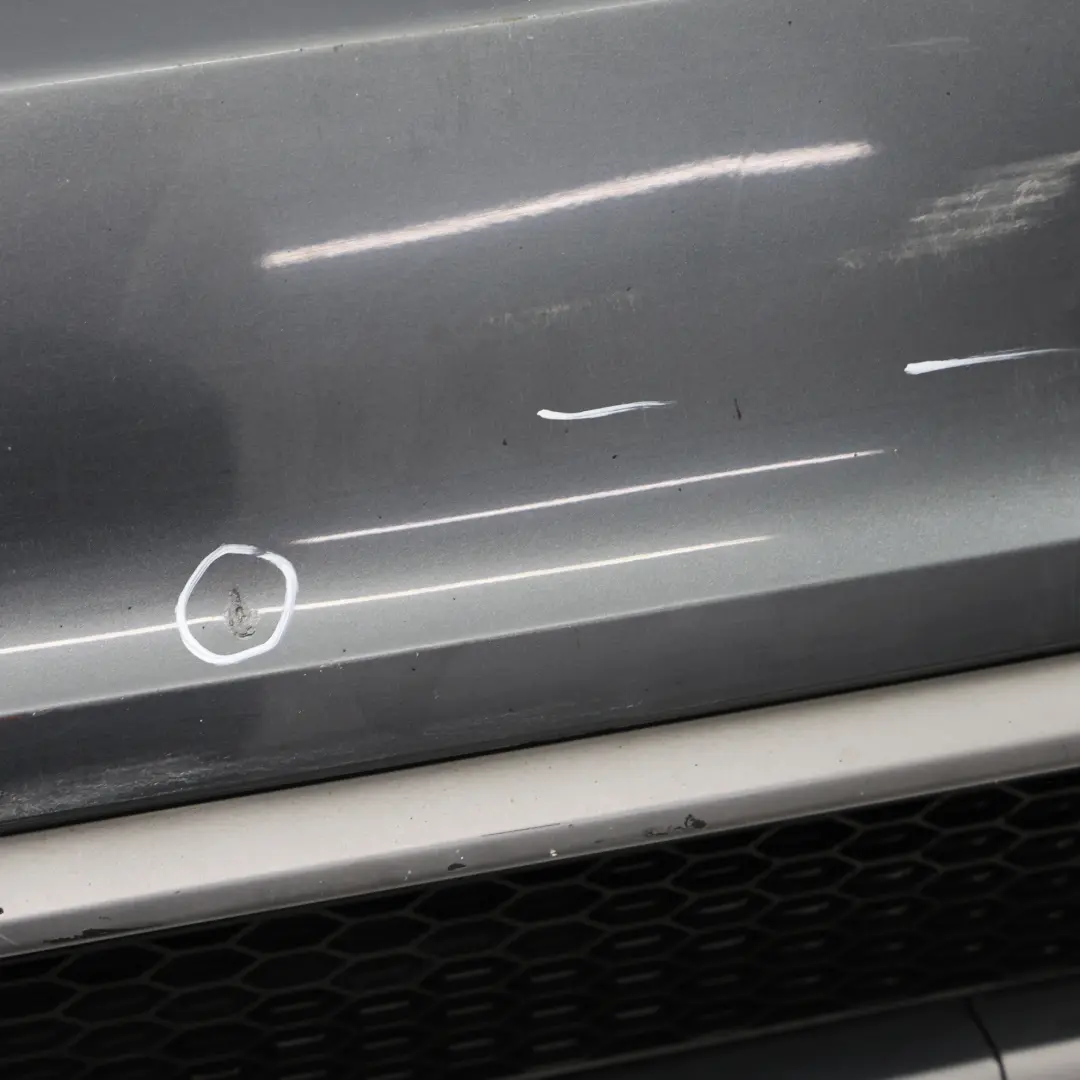 Bumper Trim Panel Covering Daytona Grey Pearl Effect - Z7S to Audi A1 8X Rear with Part number 8X0807068 Audi A1 8X Rear Bumper Trim Panel Covering Daytona Grey Pearl Effect - Z7S - SKU 8X0807068-DGR - Part number 8X0807068