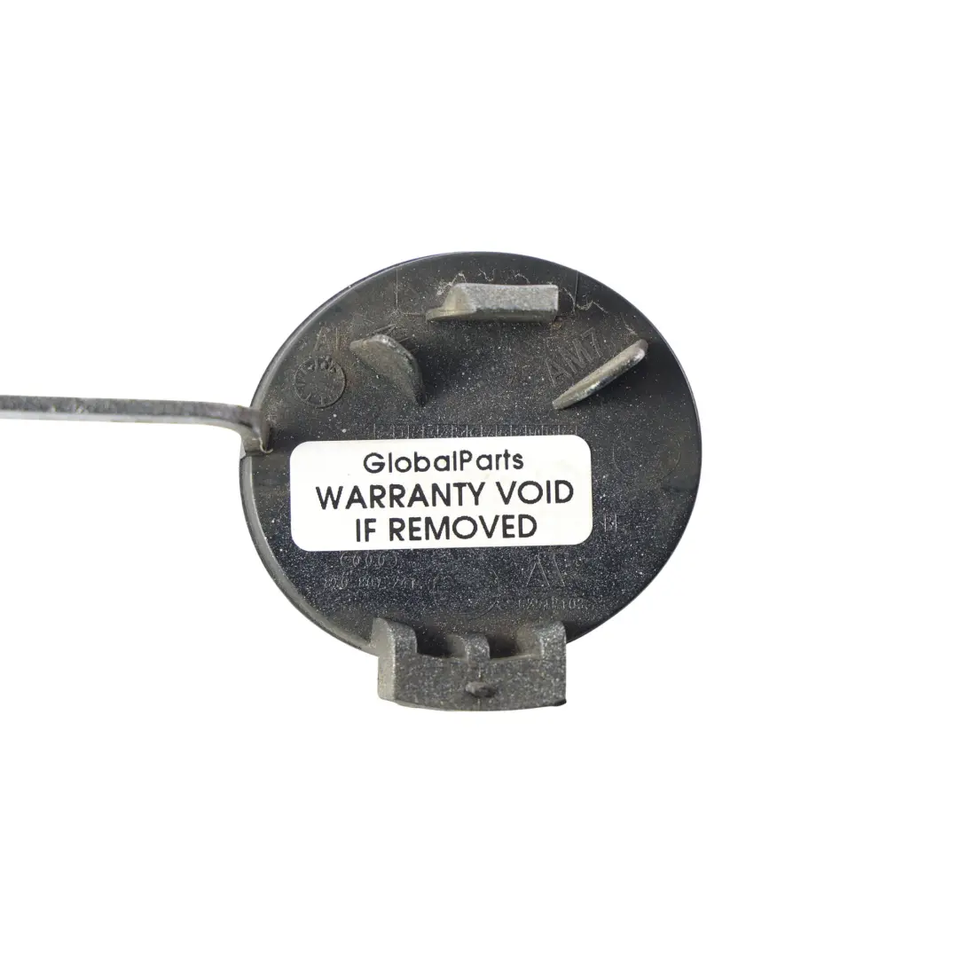 Audi A1 8X S-Line Cache Crochet Remorquage Avant Argent Glace Métallisé X7W - SKU 8X0807241-ICS - Numéro de pièce 8X0807241